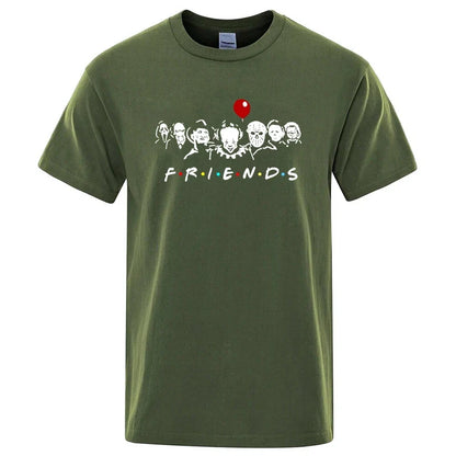 Funny Friends Graphic T Shirt 100% Cotton Casual Tee