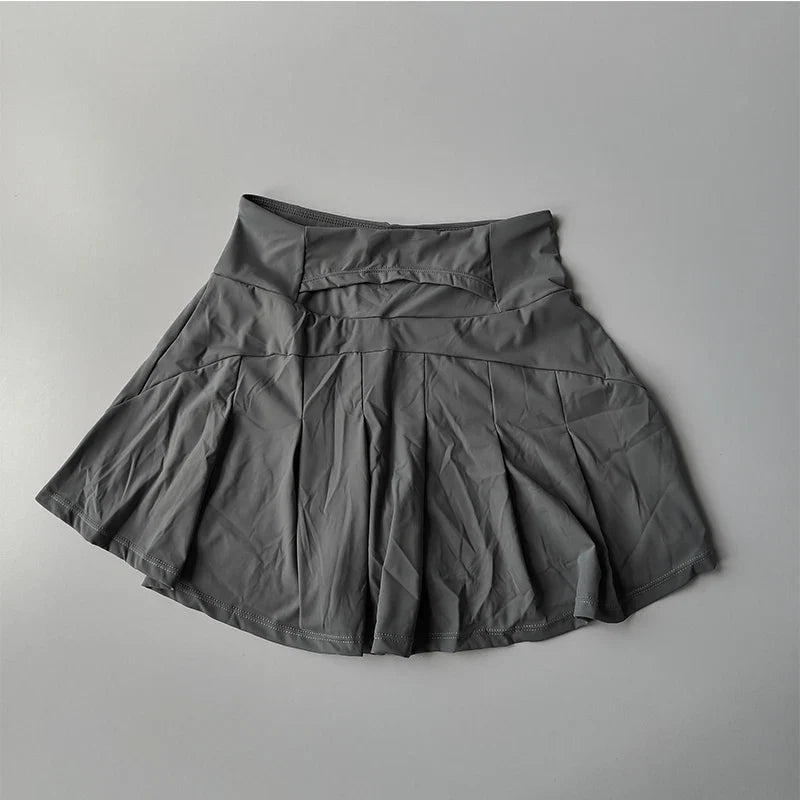 Women's Athletic Pleated Tennis Skirt – Quick Dry Sport Skort