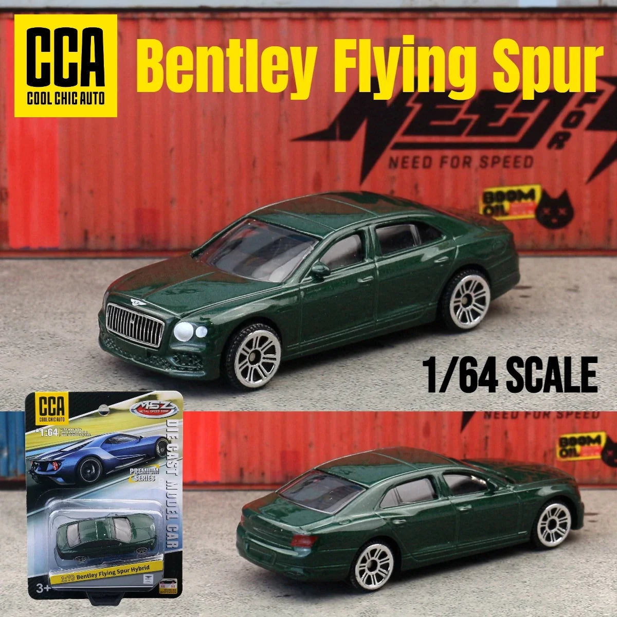 1/64 Diecast Model Car – CCA Premium Series (Lamborghini, BMW, Porsche & More)