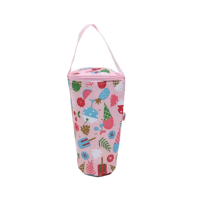 Insulated Cup Carrier Tote Bag – Portable Drink Holder with Handle