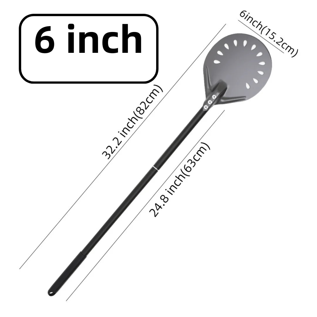Aluminum Pizza Peel – Hard Anodized Bread Paddle for Oven Baking