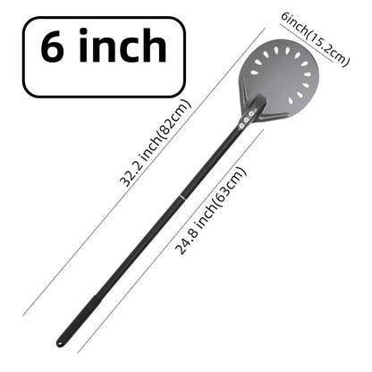 Aluminum Pizza Peel – Hard Anodized Bread Paddle for Oven Baking