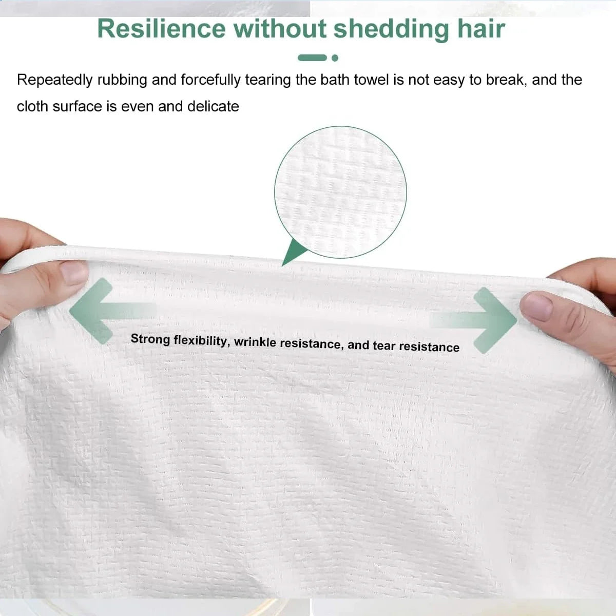 Disposable Compressed Towel – Thick, Lint-Free & Portable