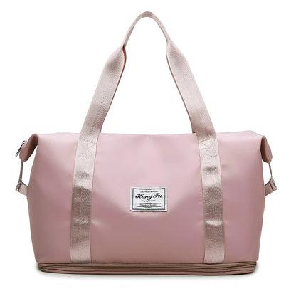 Waterproof Gym Duffle Bag for Women – Large Nylon Tote