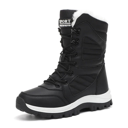 Women's Snow Boots – Waterproof High-Top Winter Ankle Boots