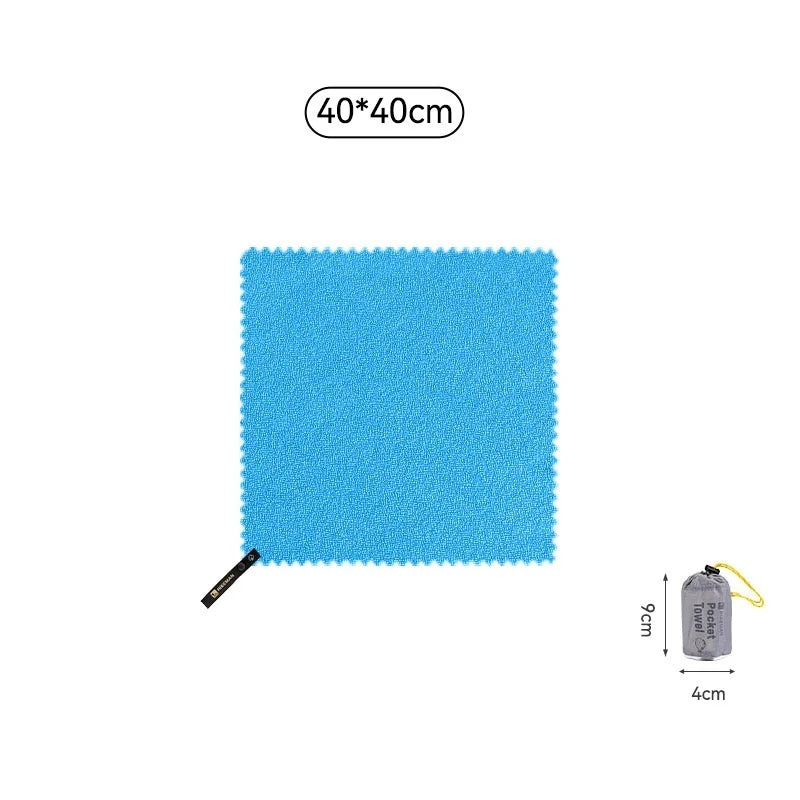 Quick-Dry Microfiber Travel Towel – Camping, Gym & Sports