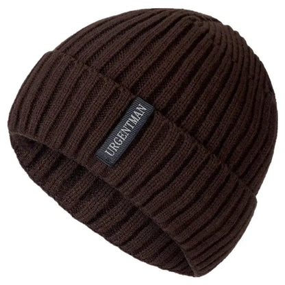 Winter Beanie Hat – Fur Lined Thick Knit for Men & Women