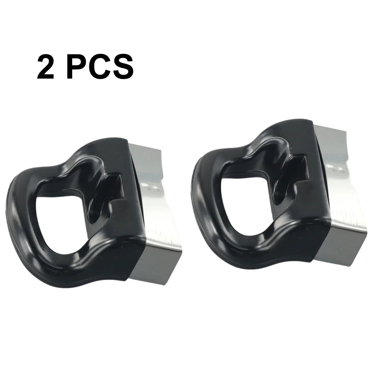 Replacement Pot Side Handles – Set of 2, Black Short Ear Grips