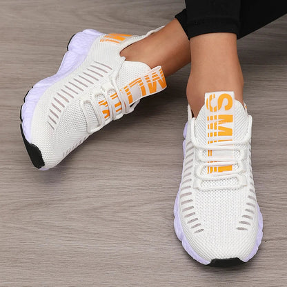 Women's Mesh Sneakers – Lightweight Breathable Athletic Walking Shoes