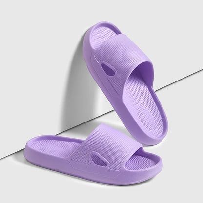 Cloud Pillow Slides – Thick EVA Platform Non-Slip Slippers for Women