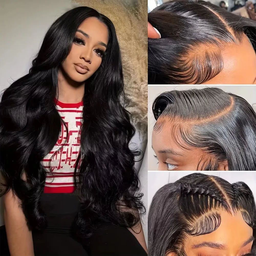 Body Wave Lace Front Wig Human Hair 250 Density