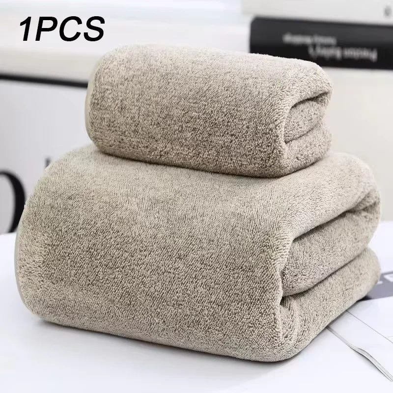 Bamboo Charcoal Coral Velvet Bath Towel – Super Absorbent