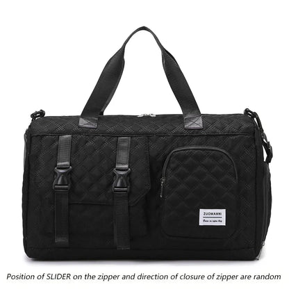 Nylon Travel Duffle Bag Large Gym Sports Overnight Bag