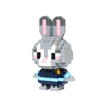 Disney Mini Building Blocks - Cute Character Micro Brick Figure Toy