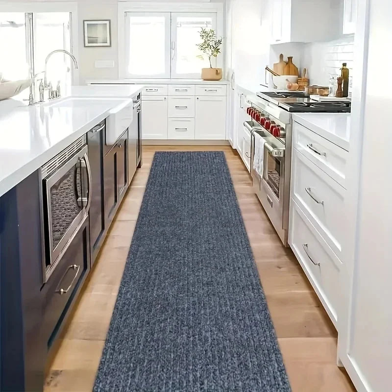 Self-Adhesive Area Rug – Water-Absorbent Bedroom & Kitchen Carpet