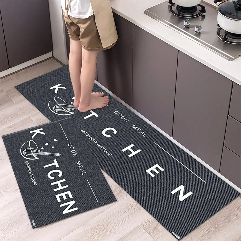 Non-Slip Kitchen Floor Mat – Soft Washable Rug for Kitchen, Bedroom & Hallway