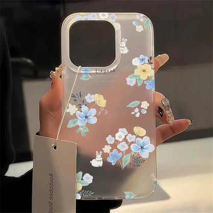 iPhone Case Transparent Matte Shockproof Cover for iPhone 11–18 Pro Max