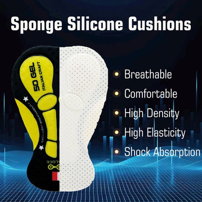 Cycling Seat Pad Insert – 3D/5D/12D Gel Cushion for Men & Women