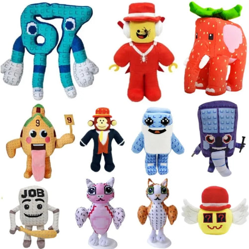 Brainrot Sammy Jandle Plush Doll Stuffed Toy