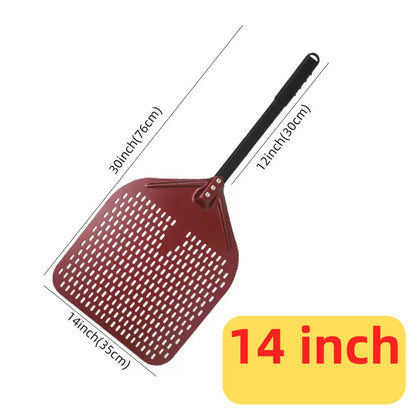 Aluminum Pizza Peel – Hard Anodized Bread Paddle for Oven Baking