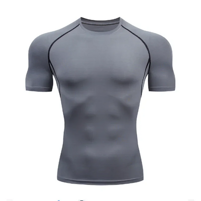 Men's Compression Shirt – Short Sleeve Athletic Workout Top
