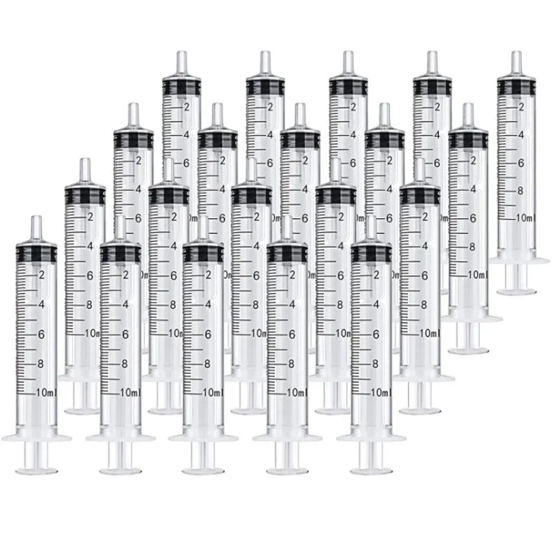 Plastic Measuring Syringes – Reusable 1ml–10ml for Hydroponics & Kitchen