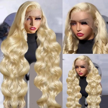 613 Blonde Body Wave Lace Front Wig Human Hair 13x6 13x4