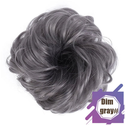 Messy Bun Hair Scrunchie – Synthetic Chignon Updo Hairpiece