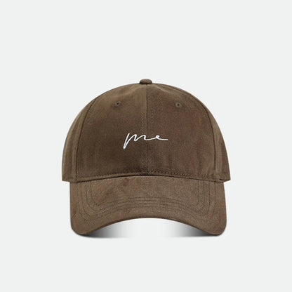 Retro Letter Embroidered Baseball Cap – Unisex Summer Hat
