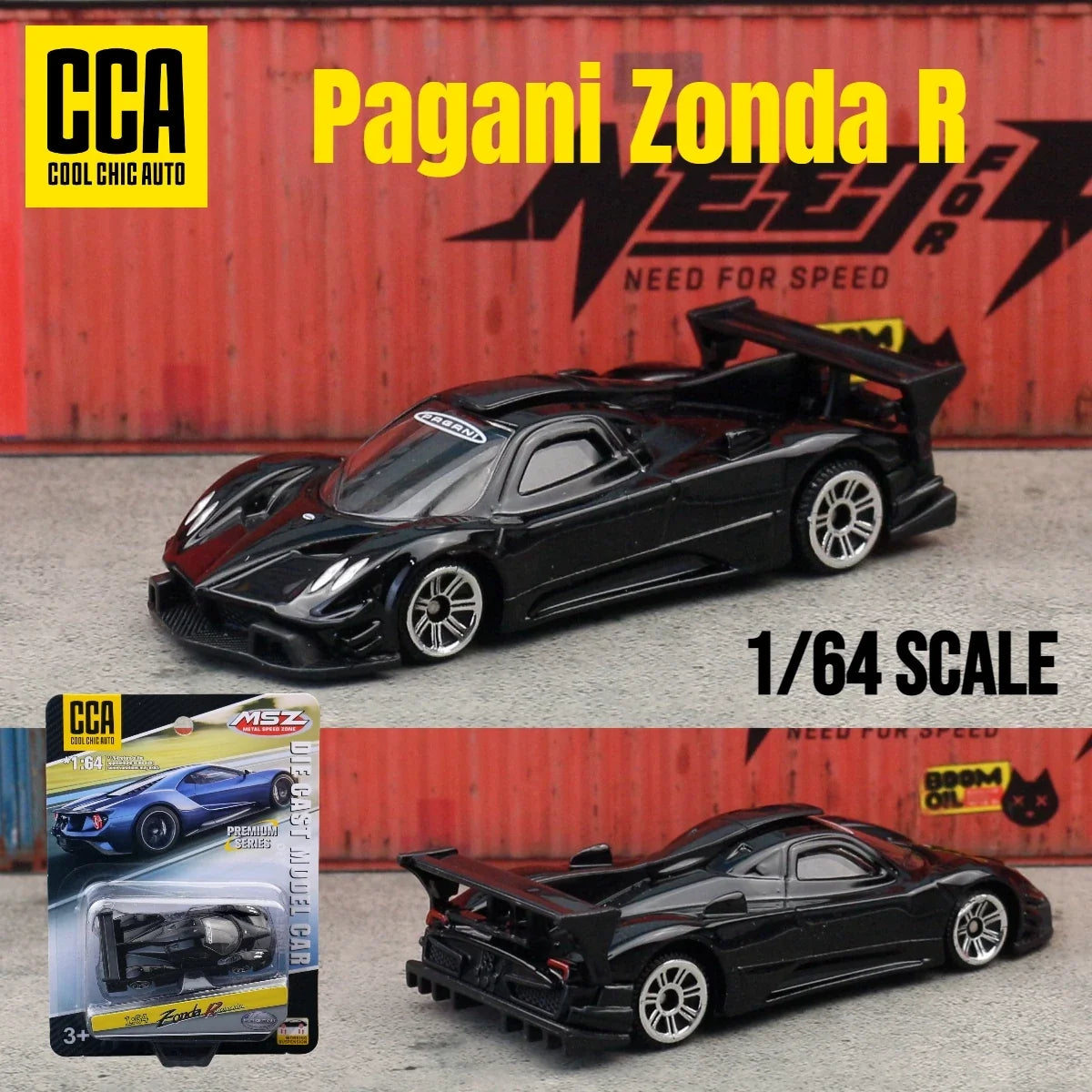 1/64 Diecast Model Car – CCA Premium Series (Lamborghini, BMW, Porsche & More)