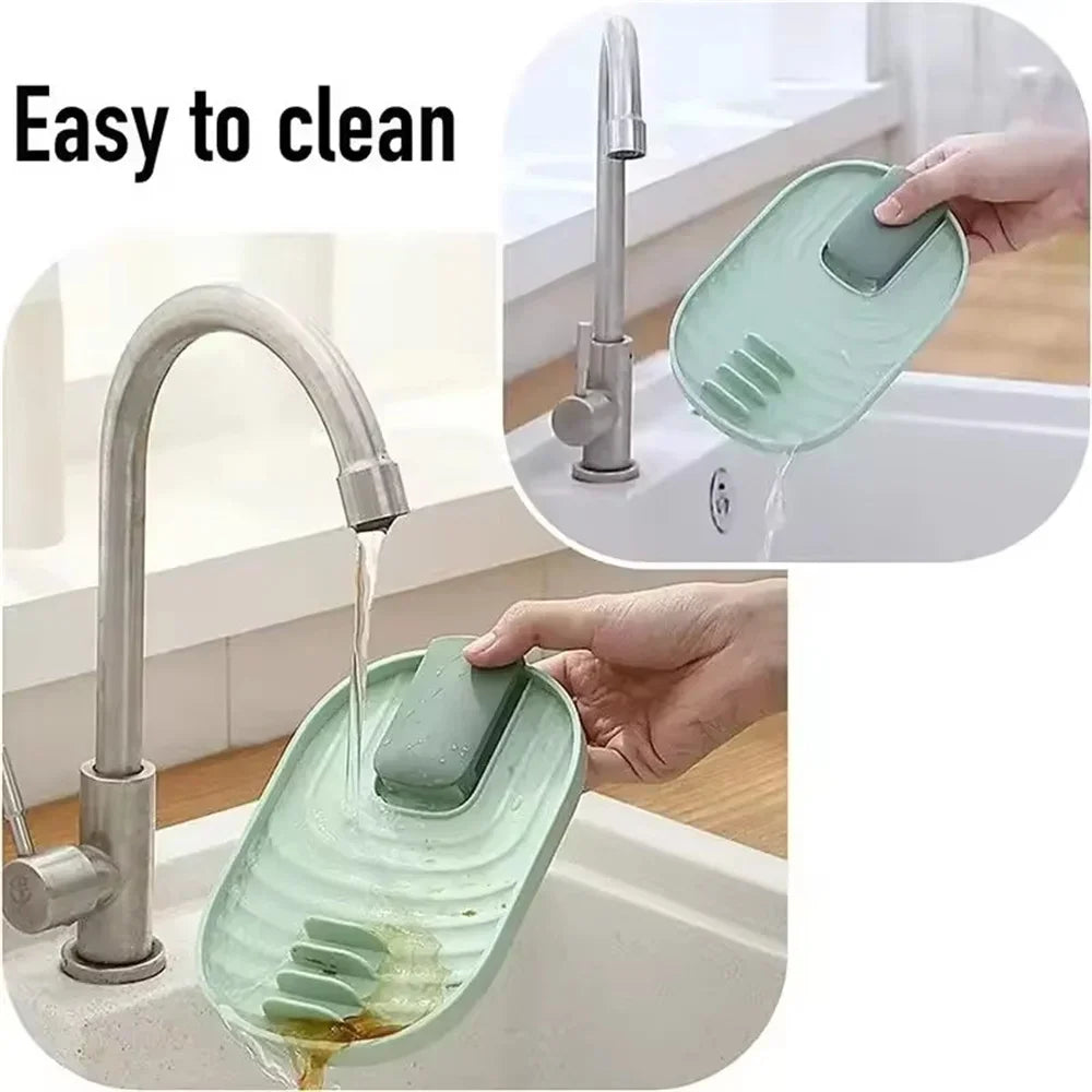 Silicone Spoon Rest & Utensil Holder – Kitchen Organizer