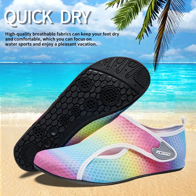 Quick Dry Barefoot Water Shoes for Men & Women Beach & Swimming