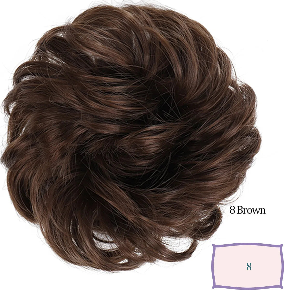 Messy Bun Hair Scrunchie – Synthetic Chignon Updo Hairpiece