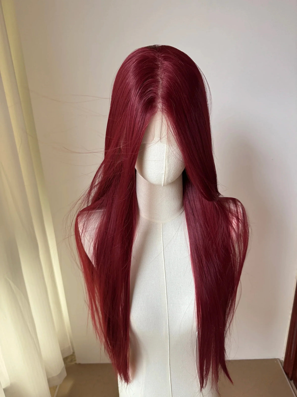 13x4 Lace Front Synthetic Wig Long Straight Heat Resistant