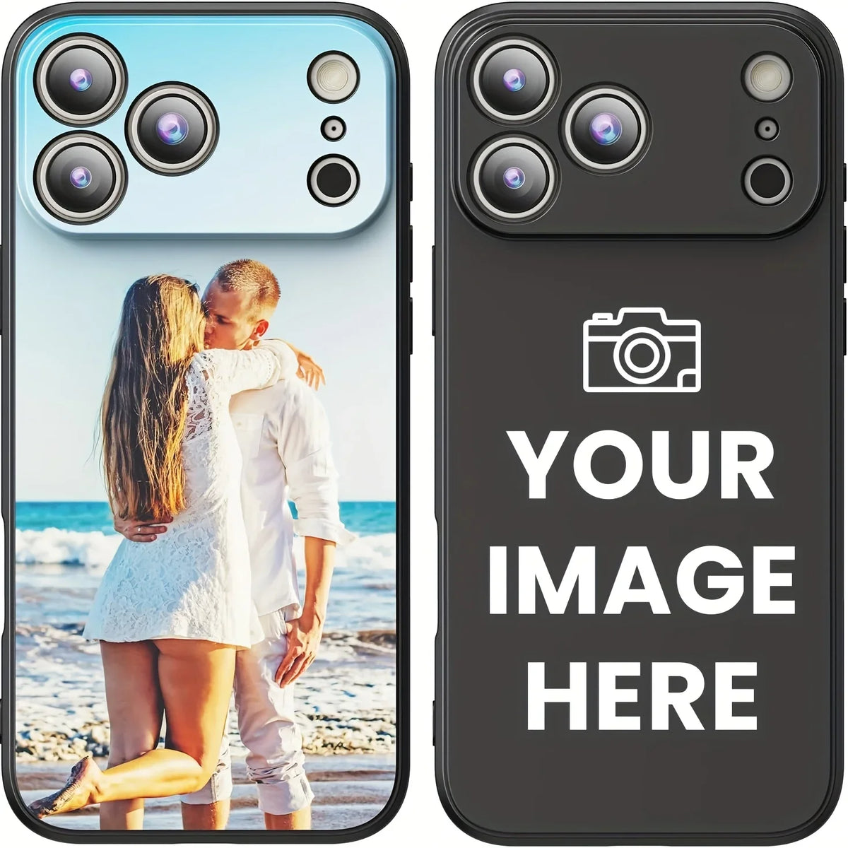 Custom Photo Frosted Soft Case for iPhone 17 16 15 14 13 12 11 Pro Max Mini SE X