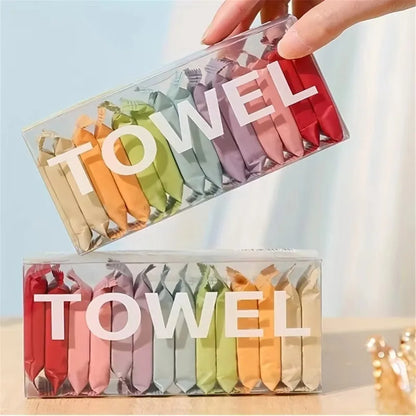 Disposable Compressed Travel Towels – 14-Pack, 24x30cm