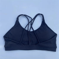 Black sports bra