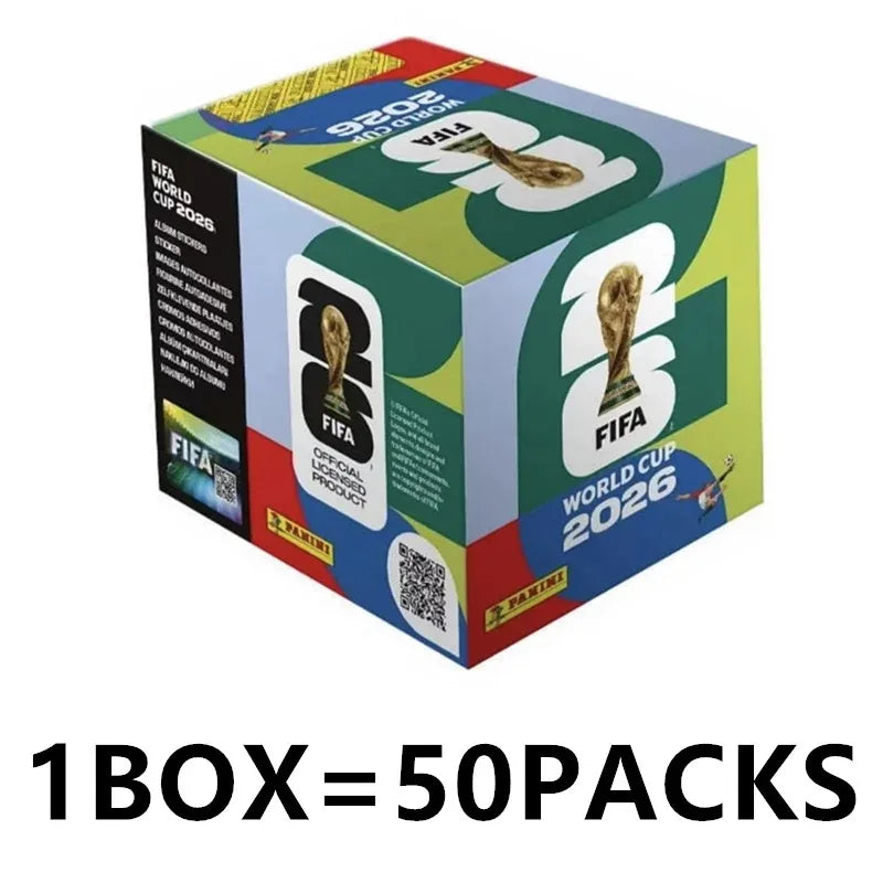 Panini FIFA World Cup 2026 Official Sticker Collection Box Sealed Packs Wholesale Football Collectibles