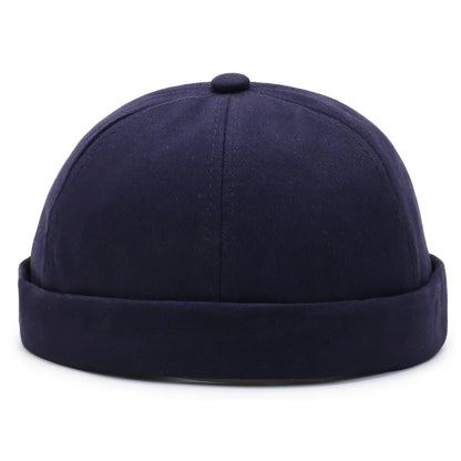 Brimless Docker Beanie Skullcap – Unisex Knit Cap
