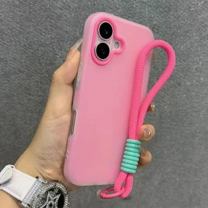 iPhone Case Soft Matte Candy Transparent Cover – Multi-Color