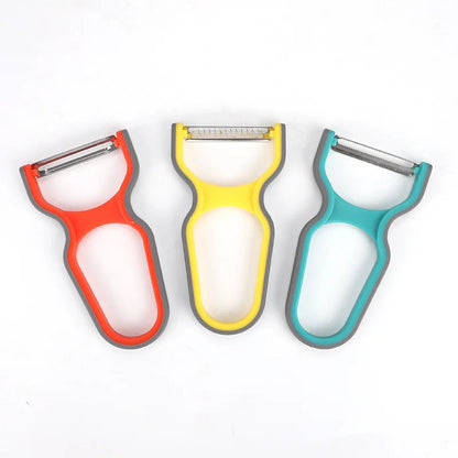 Vegetable Peeler Set – 3-Piece Stainless Steel Potato Slicer & Grater
