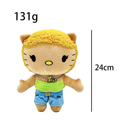 Hip-Hop Cat Plush Toy Doll – Rapper Style Stuffed Animal