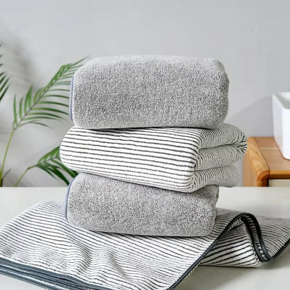 Bamboo Charcoal Coral Velvet Bath Towel – Super Absorbent
