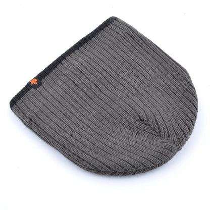 Men’s Fleece Lined Knitted Beanie Hat Warm Winter Cap