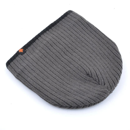 Double Layer Knit Beanie Hat – Thick Winter Skull Cap for Men