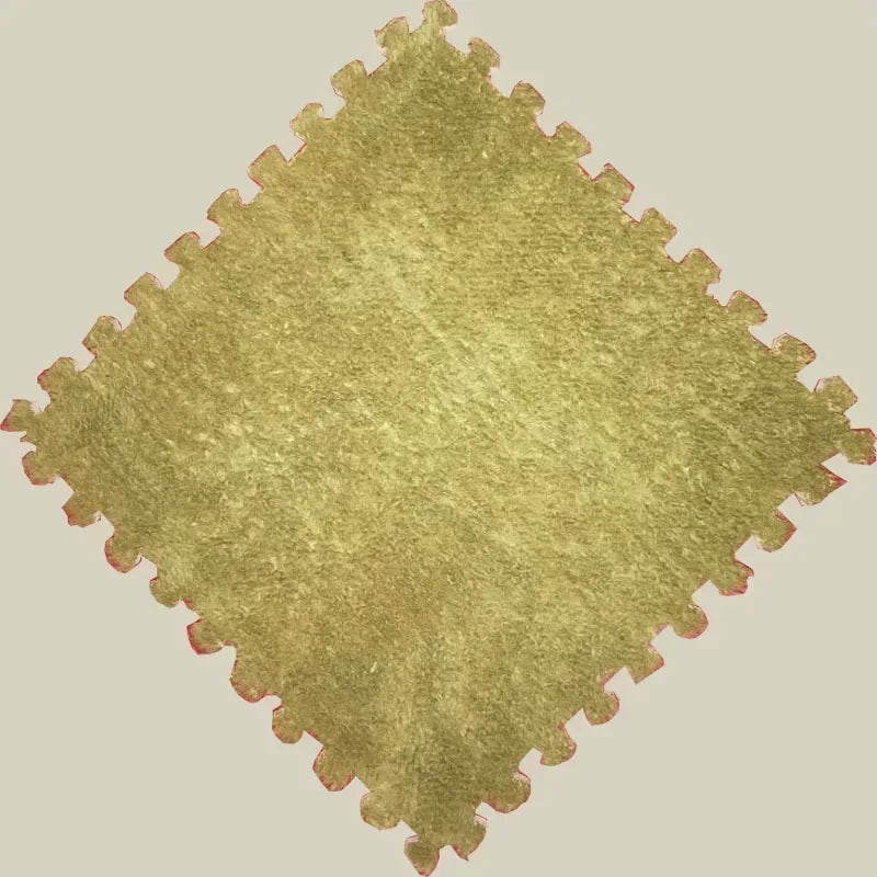 Soft Plush Interlocking Play Mat Tiles for Kids – 30x30cm Puzzle Carpet