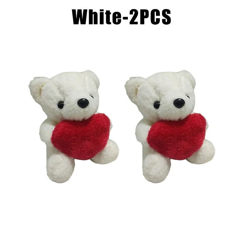 Heart Teddy Bear Plush Stuffed Animal – Valentine's & Christmas Gift