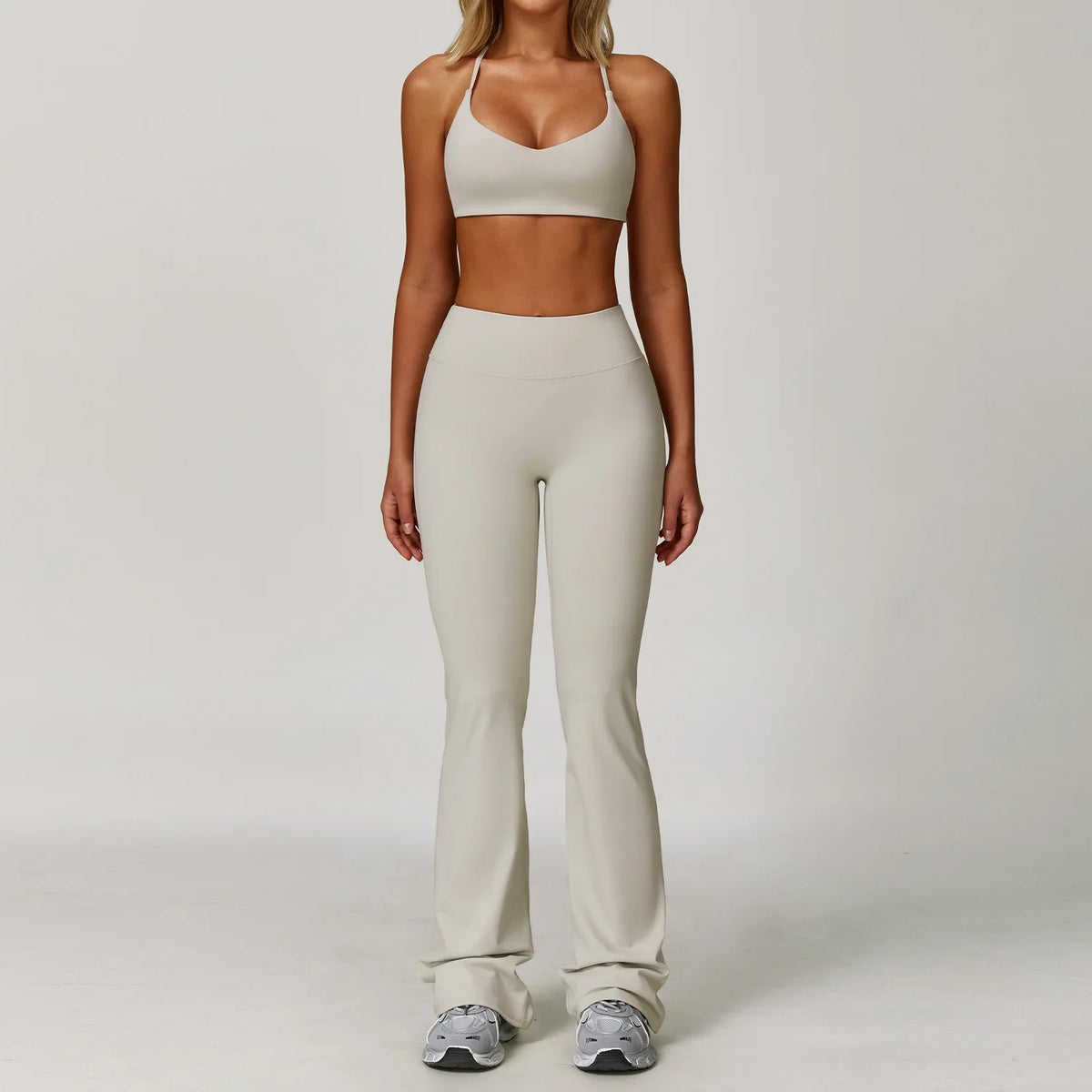 Women's Yoga Set – 2 & 3 Piece Sports Bra & Shorts Activewear