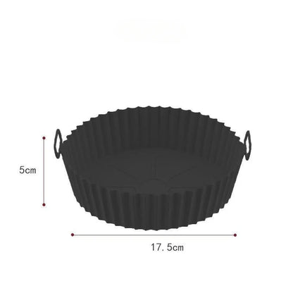 Silicone Air Fryer Liner – Reusable Non-Stick Basket Insert