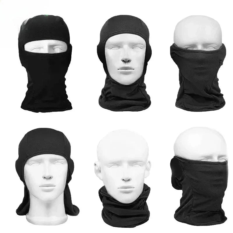 Balaclava Full Face Mask with Rose Print – Windproof Unisex Ski Mask
